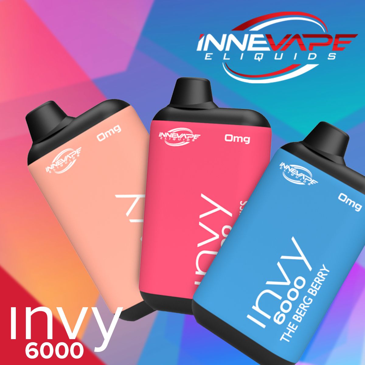 Grab Now!💥Innevape – INVY 6000 Disposable - Puffin Vape