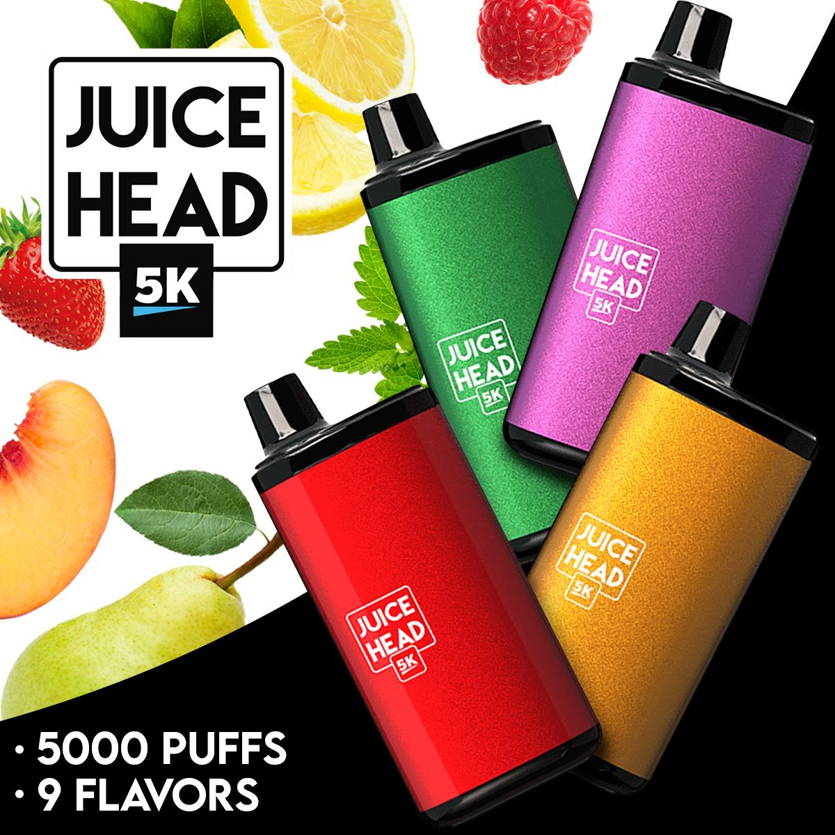 Avail NOW! Juice Head 5K⚡ Puffin Vape
